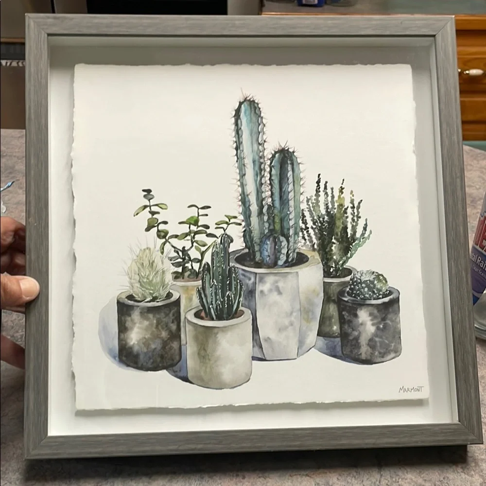 Framed Cactus Art Print - Picture 13 of 13